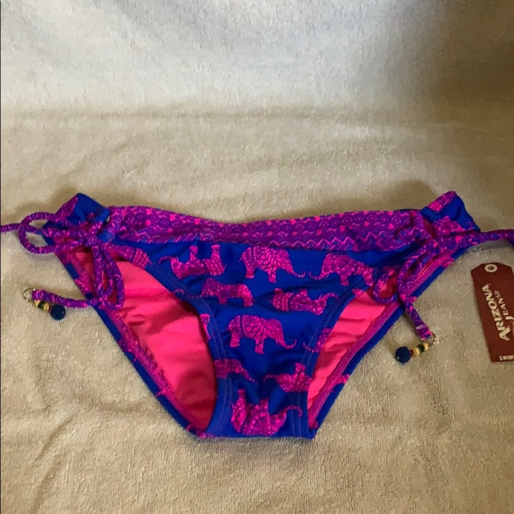 Swimsuit Bottoms. Elephant Pattern